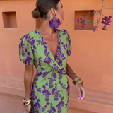 Graziana - Abito Floreale in Seta