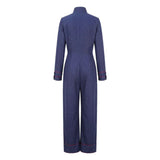 Completo Pantaloni a Gamba Larga con Zip