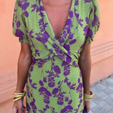 Graziana - Abito Floreale in Seta