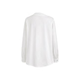 Blazer con Bottone Asimmetrico