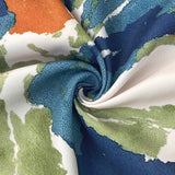 Camicia a Manica Corta con Stampa Tropicale