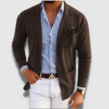 Blazer da uomo classico Premium sartoriale comodo formale