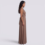 Abito Lungo Donna Multiposizione Elegante da Cerimonia