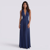 Abito Lungo Donna Multiposizione Elegante da Cerimonia