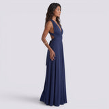 Abito Lungo Donna Multiposizione Elegante da Cerimonia