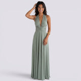 Abito Lungo Donna Multiposizione Elegante da Cerimonia