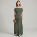 Abito Maxi Off-Shoulder Jessamy