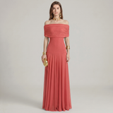 Abito Maxi Off-Shoulder Jessamy